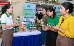 Đa dạng sản phẩm trưng bày của dự án khởi nghiệp sáng tạo và chuyển đổi xanh khu vực miền Trung
