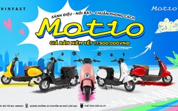 Vinfast ra mắt xe máy Motio dành cho học sinh