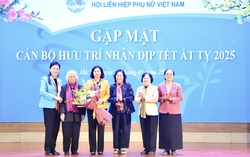 Gặp mặt cán bộ hưu trí Cơ quan TƯ Hội LHPN Việt Nam nhân dịp Tết Nguyên đán Ất Tỵ 2025