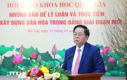 Cần thực hiện nhiều nhiệm vụ, giải pháp trọng tâm để đẩy mạnh xây dựng văn hóa trong Đảng