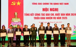 Báo Phụ nữ Việt Nam nhận Bằng khen trong công tác tuyên truyền về nhiệm vụ quân sự, quốc phòng