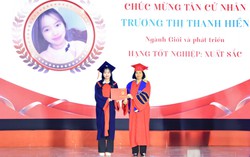 Học viện Phụ nữ Việt Nam trao bằng tốt nghiệp cho hơn 200 tân cử nhân, tân thạc sĩ