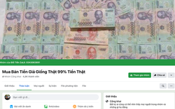 Cảnh giác thủ đoạn lừa đảo mua bán tiền giả qua mạng dịp cận Tết