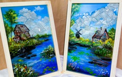 Tái chế thủy tinh thành đồ trang trí nội thất và quà tặng đẹp mắt