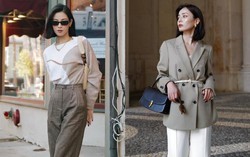 10 set quần ống rộng thanh lịch cho nàng đi chúc Tết