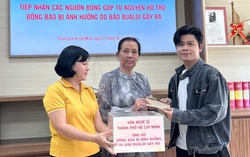 Văn nghệ sĩ TPHCM chung tay hướng về đồng bào bị ảnh hưởng do bão số 10