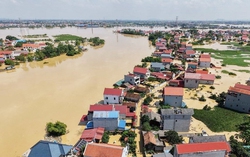 Ảnh hưởng ngập úng: Hà Nội đã sơ tán gần 8.500 người, dự kiến sơ tán 38.500 người