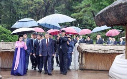 Tổng Bí thư Tô Lâm tưởng nhớ Chủ tịch Kim Nhật Thành và Tổng Bí thư Kim Jong Il