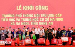 Tổng Bí thư Tô Lâm dự lễ khởi công trường nội trú liên cấp Na Ngoi