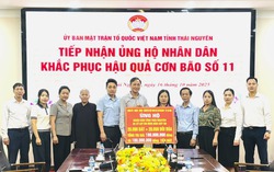 Hội LHPN Thái Nguyên huy động 706 triệu đồng và 1 tấn gạo, hỗ trợ hơn 500 hộ vùng lũ