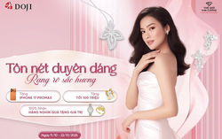Mừng ngày 20/10, Doji và Thế Giới Kim Cương tặng tới 100 triệu và iPhone 17 Promax