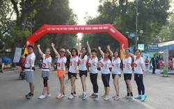 Các vận động viên hào hứng trước "giờ G" Giải “Phụ nữ chạy hưởng ứng Vì môi trường không khói thuốc”