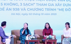 3 tấm gương phụ nữ tiêu biểu thực hiện Cuộc vận động "Xây dựng gia đình 5 không, 3 sạch"