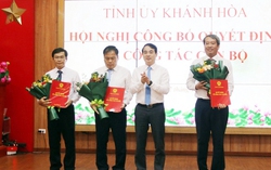Khánh Hòa điều động, bổ nhiệm nhiều cán bộ công chức lãnh đạo, quản lý