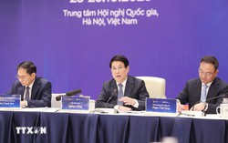 Chủ tịch nước Lương Cường kiểm tra buổi tổng duyệt Lễ mở ký Công ước Hà Nội