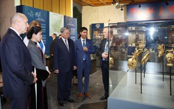 Tổng Bí thư Tô Lâm và Phu nhân thăm quan Bảo tàng Lịch sử Quốc gia Bulgaria