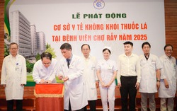 Bệnh viện Chợ Rẫy phát động "Cơ sở y tế không khói thuốc" năm 2025