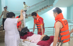 Bệnh viện Trung ương Huế ngập sâu, kích hoạt phương án đảm bảo an toàn bệnh nhân