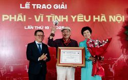 Giải thưởng Bùi Xuân Phái - Vì tình yêu Hà Nội vinh danh nhạc sỹ Trần Tiến