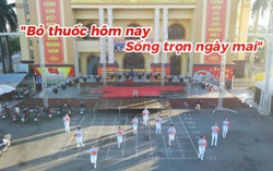 Vũ điệu truyền thông về phòng, chống tác hại thuốc lá của Hội LHPN xã Tiền Hải, Hưng Yên