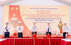 Hà Nội khởi công dự án tiêu thoát nước tại Long Biên gần 1.000 tỷ đồng