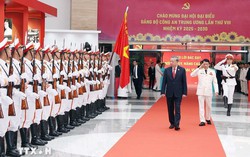 Tổng Bí thư Tô Lâm dự Đại hội đại biểu Đảng bộ Công an Trung ương