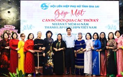 Hội LHPN tỉnh Gia Lai gặp mặt cán bộ Hội qua các thời kỳ