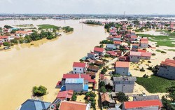 Nhiều sông ở Bắc Bộ vẫn vượt báo động 3, nguy cơ sạt lở và ngập úng kéo dài