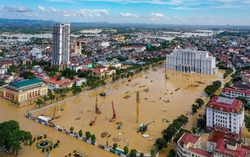 Hỗ trợ sau lũ ở Thái Nguyên: Làm xong việc chứ không làm hết giờ