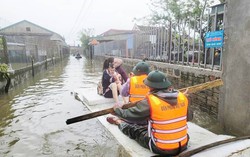 Hà Tĩnh: Mưa lớn khiến nhiều địa phương bị ngập lụt, ảnh hưởng 1.700 nhà dân