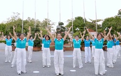 Vũ điệu truyền thông về phòng, chống tác hại thuốc lá của Hội LHPN phường Thành Vinh, Nghệ An