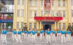 Vũ điệu truyền thông về phòng, chống tác hại thuốc lá của Hội LHPN phường Vĩnh Hưng, Hà Nội