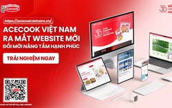Acecook Việt Nam ra mắt website mới nhân dịp kỷ niệm 30 năm ngày bán hàng đầu tiên