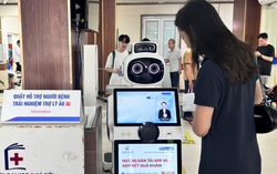Robot “lễ tân” sẽ thay thế nhân viên y tế tại bệnh viện?