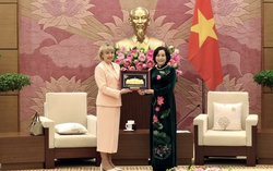 Chủ tịch Hội Phụ nữ Belarus tiếp kiến Phó Chủ tịch Quốc hội Nguyễn Thị Thanh