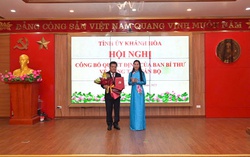 Ông Trần Phong giữ chức Phó Bí Thư Tỉnh ủy Khánh Hòa 