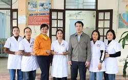 Phó Bí thư Đảng ủy MTTQ, các đoàn thể Trung ương Ngô Văn Cương thăm, động viên nhân dân tỉnh Bắc Ninh khắc phục hậu quả thiên tai