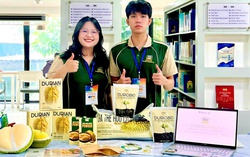 Nhóm sinh viên biến phế phẩm từ trái sầu riêng thành sản phẩm hữu ích cho nông nghiệp