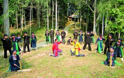 Gửi gắm ước vọng no đủ trong Lễ hội Cầu mùa dân tộc Sán Chay ở Thái Nguyên