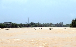 Khánh Hòa: Lũ trên các sông đang lên, có khả năng vượt mốc lũ lịch sử