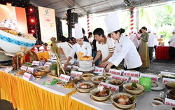 Xác lập kỷ lục 100 món ngon từ sợi gạo và bún 