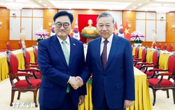 Tổng Bí thư Tô Lâm hội kiến với Chủ tịch Quốc hội Hàn Quốc