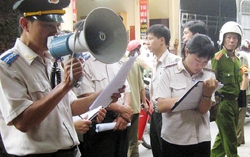 Quy định về cưỡng chế thi hành quyết định xử phạt vi phạm hành chính