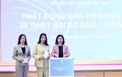 Hội LHPN Việt Nam phát động ủng hộ đồng bào bị thiệt hại do bão, lũ gây ra