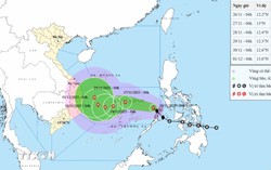 Dự báo bão số 15 có khả năng mạnh thêm, di chuyển phức tạp trên biển Đông