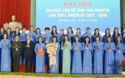 Bà Hà Thị Đào giữ chức Chủ tịch Hội LHPN tỉnh Thái Nguyên nhiệm kỳ 2025-2030