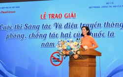 20 tác phẩm đoạt giải Cuộc thi "Sáng tác vũ điệu truyền thông về phòng, chống tác hại của thuốc lá năm 2025"