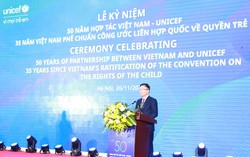 Việt Nam - UNICEF kỷ niệm 50 năm hợp tác, cam kết vì sự phát triển của trẻ em