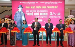 Trưng bày 370 tư liệu, hiện vật về hành trình của Bác Hồ tại Trung Quốc