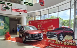 Sinh nhật LOTTE MART: Khách hàng tranh thủ mua sắm siêu tiết kiệm và thử vận may trúng ô tô